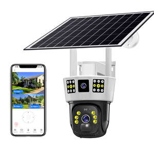V380 4MP exterior Wifi Cámara Solar inalámbrica CCTV cámaras de seguridad vigilancia V380 solar Wifi cámara de red Solar - Product Image 2