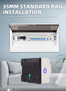 Din ray fotovoltaik <span class=keywords><strong>ATS</strong></span> PV güneş invertör çift güç otomatik Transfer seçici anahtarı kesintisiz güç 2P 63A 100A 125A - Product Image 5