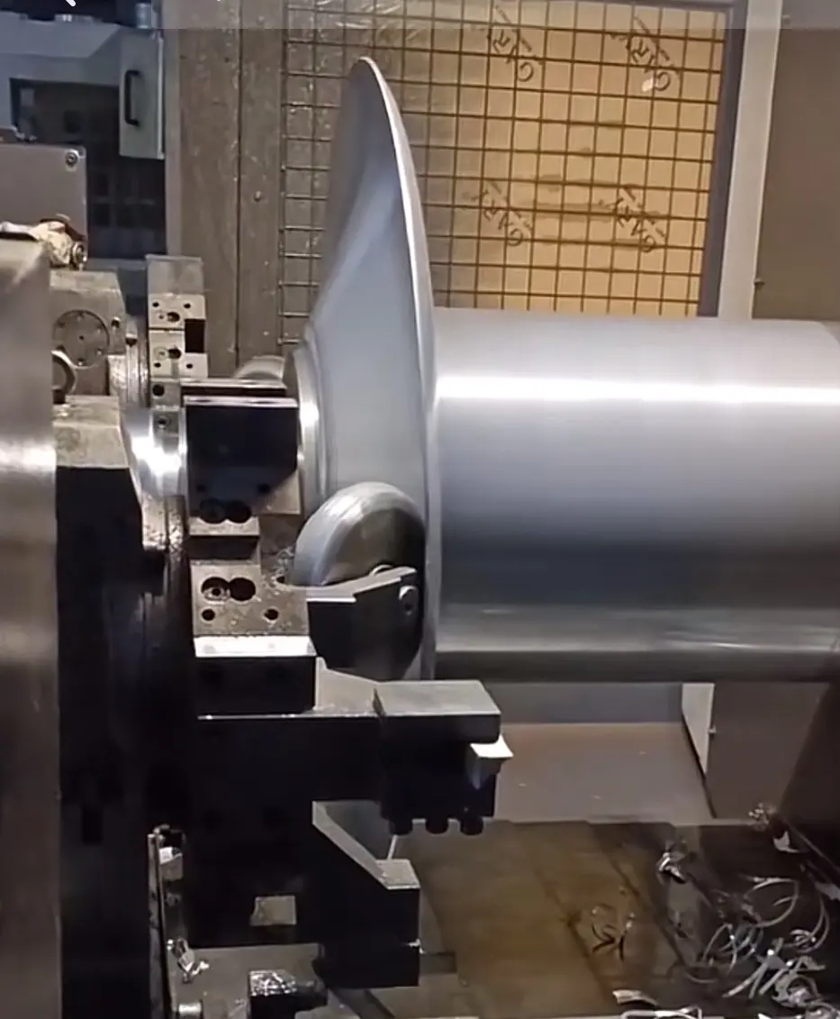 Sheet metal parts CNC processing metal spinning satellite dish positioner