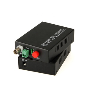Rj45 To <strong>Bnc</strong> Video Converter 1 Pair Single Mode 1 Channel Return Data Video To Ethernet Converter - Product Image 4