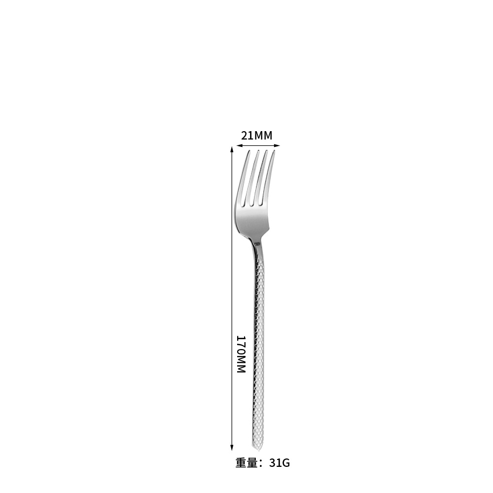 Dessert fork (silver)