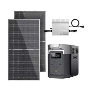 批发600瓦太阳能系统，带高效阳台光伏系统和家用锂电池6kw太阳能 - Product Image 3