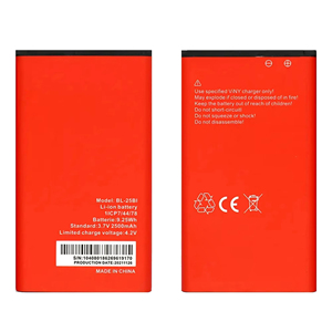リチウムイオンバッテリーIT5616デジタルバッテリー携帯電話用BL-25BI交換用バッテリー100% オリジナル新品Itel BL-25BI - Product Image 1