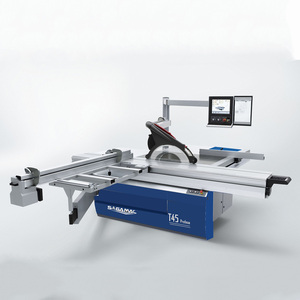 SAGA ENG T45 avanzado CE Industrial Control de computadora corte optimizado sierra de mesa deslizante sierras de panel de carpintería - Product Image 2