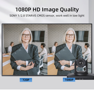 กล้อง PTZ 12X ซูมออปติคอลกล้องถ่ายภาพแบบมืออาชีพพร้อม HDM1/3G-SDI สตรีมสำหรับนมัสการในโบสถ์ - Product Image 2