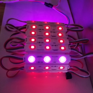 High qualität 3LEDs rgb Led Module Ws2811 IC DC12v 0.75w IP65 Full farbe Advertising digital signage 5050 smd Led Module - Product Image 4
