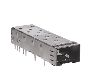 Aleación de cobre 1x1 SFP Shell Conectores de fibra óptica 20pin SFP Jaula y receptáculo DIP para PCB para redes WiFi y TCP