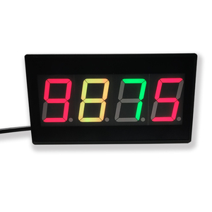 Пользовательский светодиодный цифровой дисплей 1,8 дюйма Modbus Ascii большой экран RS232 RS485 Ttl 4-20 мА 0-10 В Аналоговый светодиодный цифровой дисплей - Product Image 1