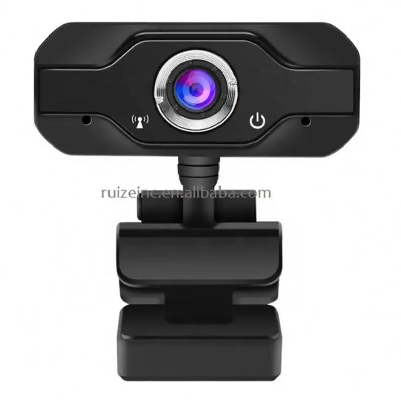 Webcam HH-USB26 HD 1080P USB caméra d'ordinateur Pc avec Microphone et rotation libre à 360 degrés