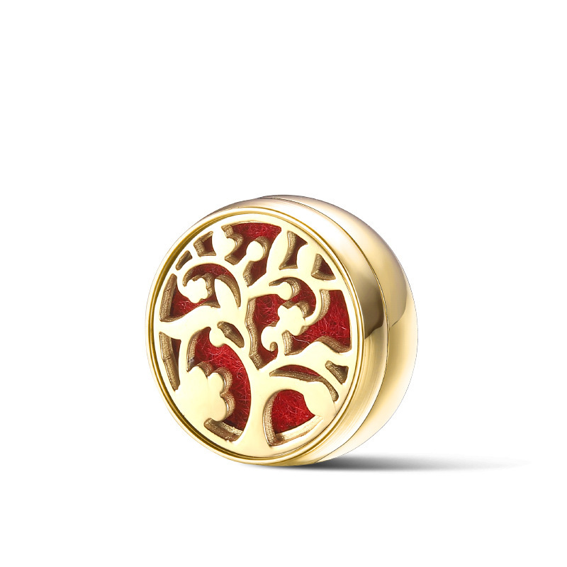 12mm tree flower gold