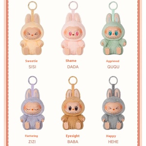 Genuine Bubble Mart LABUBU Sit Party Vinyl <strong>Plush</strong> Series Pendant PVC Blind <strong>Box</strong> with Frozen Character 2nd Generation in Stock - Product Image 2