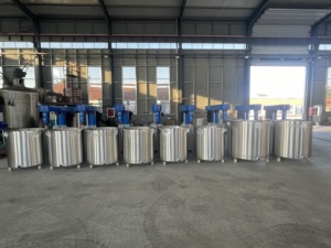 带高速分散器搅拌器的小型钢制搅拌机防水防火涂布机泵启用油漆图案搅拌机 - Product Image 4