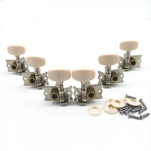 Factory Direct Single Link <strong>String</strong> Buttons Acoustic Guitar <strong>String</strong> Spool Double Hole Guitar <strong>Open</strong> <strong>String</strong> Reel Tuning Peg - Product Image 1