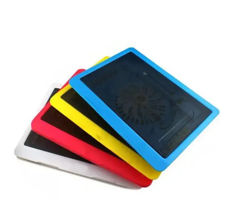 Bantalan pendingin laptop permainan warna-warni, bantalan pendingin laptop dapat disesuaikan performa tinggi untuk notebook