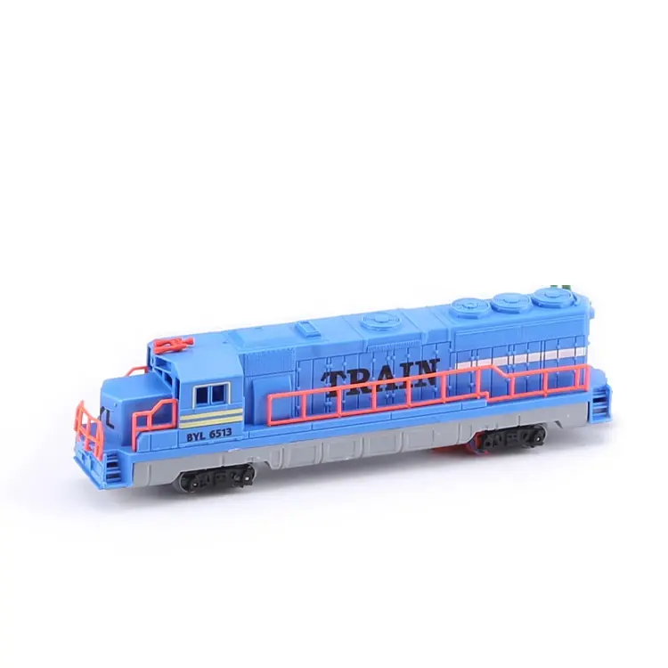 Mini Tren Eléctrico para niños, modelo De pistas De Juguete con cabezal De Tren, pista/luz/Sonido, Spielzeug Auto, 1:87