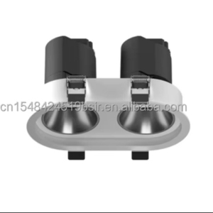 モダンIP65防水2x 7W/<span class=keywords><strong>2x10W</strong></span> Cobチップアルミボディ<span class=keywords><strong>LED</strong></span>ダウンライト屋内用両面長方形ライト