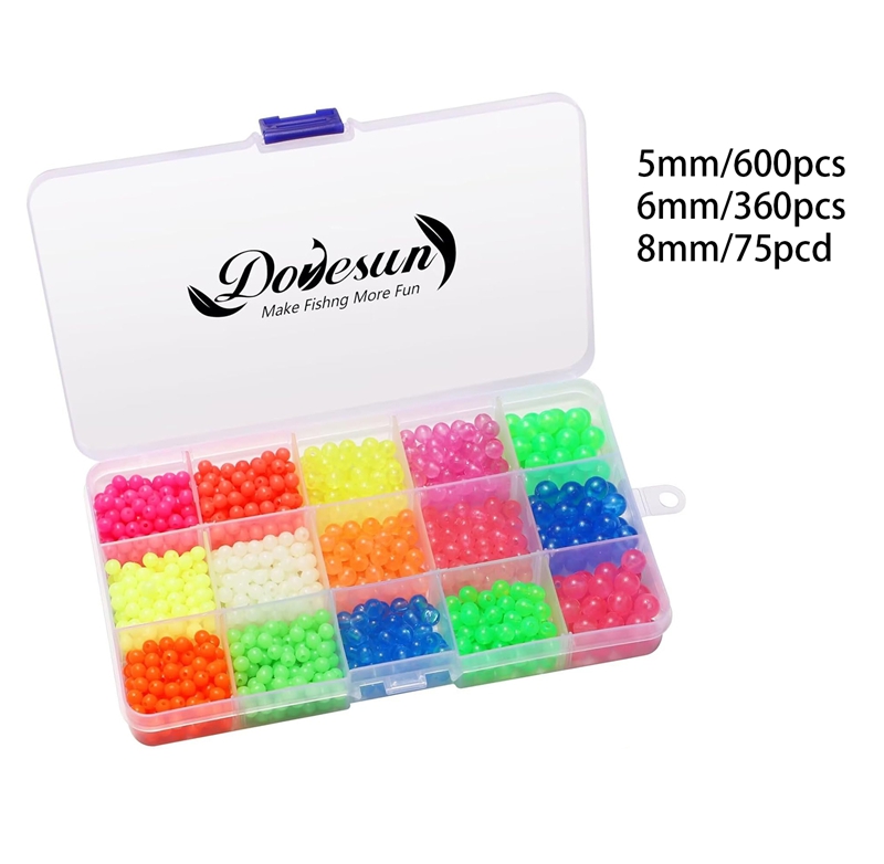 Coloré-5mm/6mm/8mm-1035 pièces