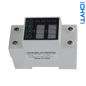 Din Rail Adjustable Over and Under <strong>Voltage</strong> Protective Device Protector Relay 40A 63A 220V with Over Current protection Voltmeter - Product Image 4
