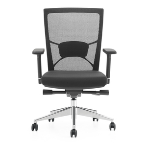 Modern High Quality Office <strong>Computer</strong> Ergonomic Chair Mesh-Adjustable Black Furniture Cushion Lock Packing Made <strong>Durable</strong> Fabric - Product Image 1