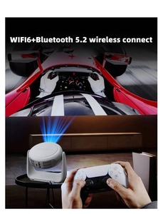 Mini proyector con Android TVD y batería recargable Pico Pocket Proyector portátil con WiFi Bluetooth 1080P inalámbrico - Product Image 2
