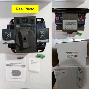 CSQ yeni 220V 400V AC 63A 2P 3P 4P tek faz <span class=keywords><strong>ATS</strong></span> çift güç otomatik transfer anahtarı - Product Image 2