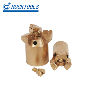 Broca PDC 102mm API 2 3/8 Reg Diamond Composite Three Wing Arc Angle Drill Bit Perforación sin núcleo