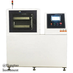 Plastic Rubber <strong>Testing</strong> Equipment <strong>Servo</strong> <strong>Control</strong> High Precision Rubber Vulcanizer Lab Platen Vulcanizing Press <strong>Machine</strong> - Product Image 2