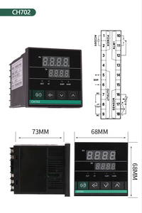 Dual <strong>Output</strong> <strong>SSR</strong> Relay <strong>Output</strong> CH102 CH402 CH702 CH902 Digital <strong>PID</strong> Intelligent <strong>Temperature</strong> <strong>Controller</strong> Universal Input Thermostat