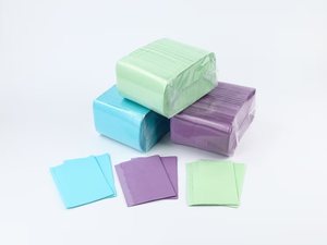 Đen Dùng Một Lần Nha Khoa Yếm Đa-Màu Nha Khoa Khăn Làm Bằng Nhựa Gỗ Màu Cellulose Sợi Nha Khoa Yếm Cho Nha Khoa - Product Image 2