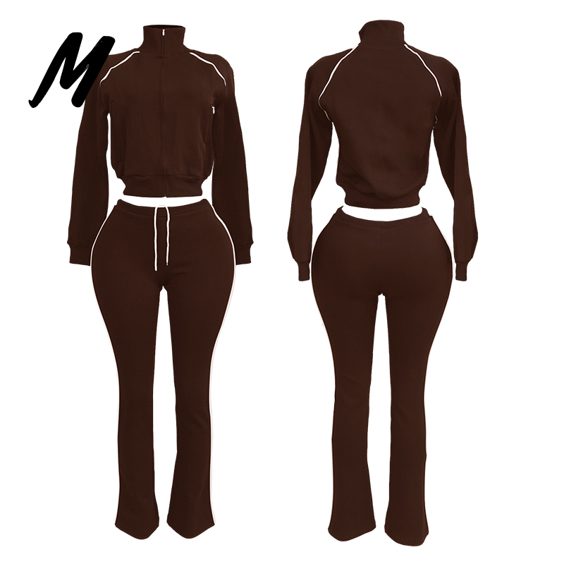 Ensemble pantalon marron