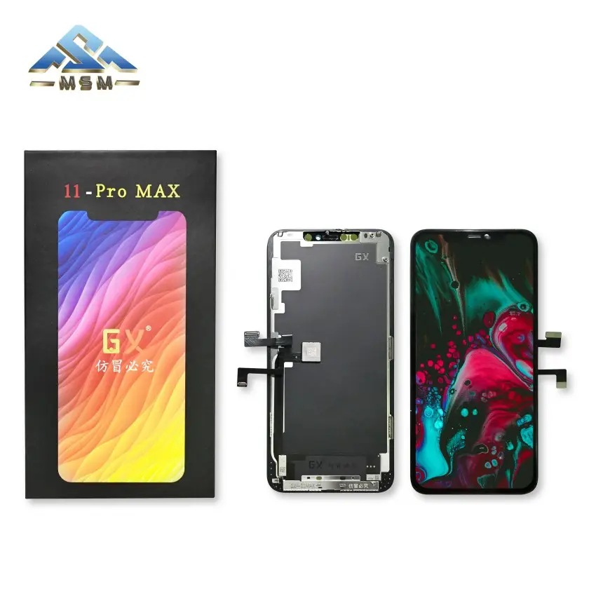 GX ooled мобильные сотовые телефоны LCD для iPhone 11Promax 12pro 13 X LCD сенсорный экран дисплей все модели в наличии