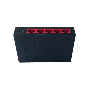 Usato SG105M interruttore di rete con 5 porte Gigabit ad alta velocità 10Gbps di piccole dimensioni per uso domestico SNMP QoS funzioni