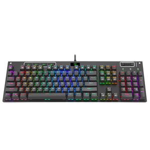 Hot Sell 104 Keys <strong>Programmable</strong> RGB Backlight USB Wired <strong>Mechanical</strong> Gaming <strong>Keyboard</strong> for Gamer Desktop PC Computer - Product Image 5