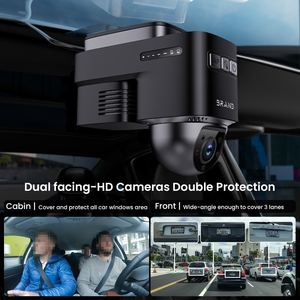 モーション検出クラウドストレージダッシュカムフロントとリアを備えた4Gモニターカメラ4k Anti with wifi Theft Protection for Car - Product Image 2