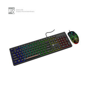2023 Venta caliente Windows Wired Gaming Keyboard and Mouse Combo para PC Gaming Factory Barato Venta completa 2-en-1 set - Product Image 5