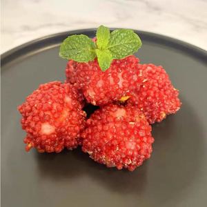 HACCP Halal Lychee tôm bóng giòn hạt hoa đỏ panko bánh mì vụn - Product Image 5