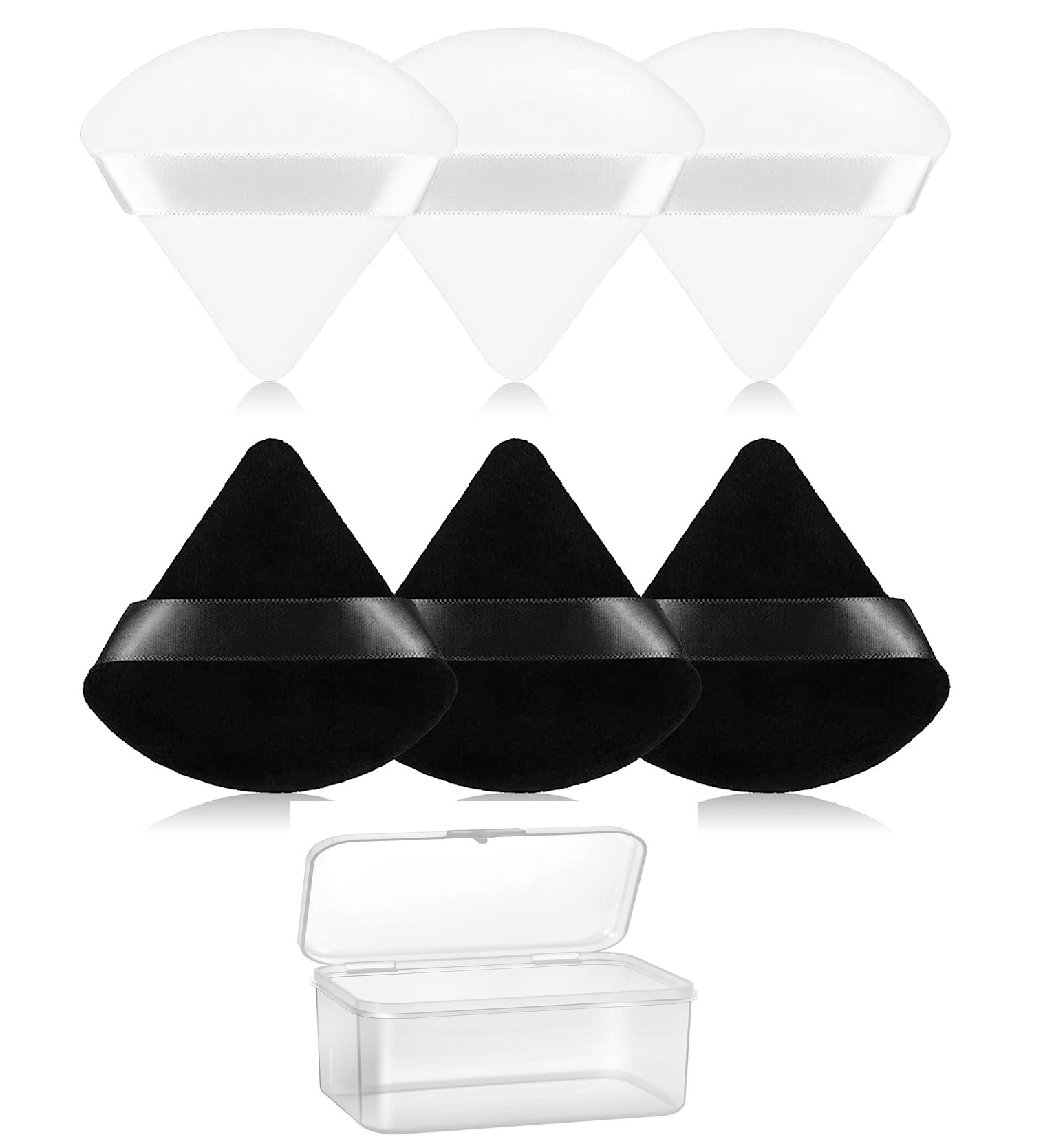 6PCS-BLANC/NOIR