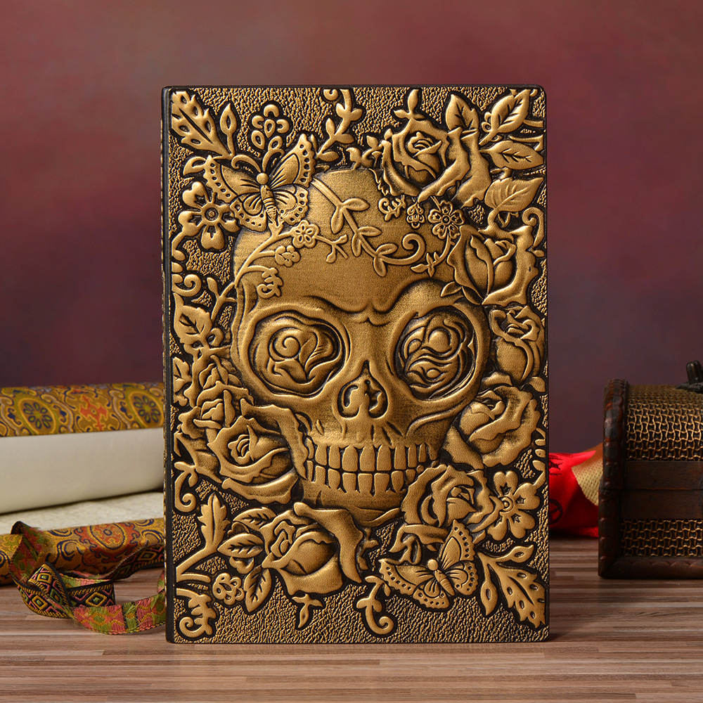 Bronze skull