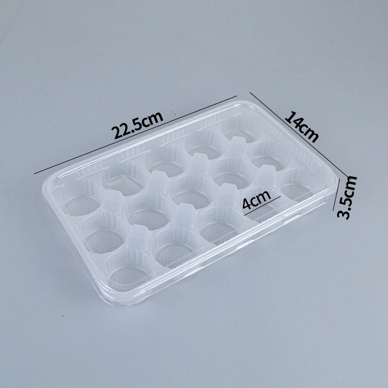 15-grid tray with lid