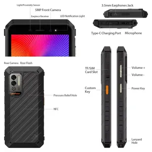 Ulefone <strong>Power</strong> <strong>Armor</strong> X11 Pro Rugged Phone Google Pay Face Unlock Fingerprint Android 12 8150mAh Type-C Fast Charging Waterproof - Product Image 2
