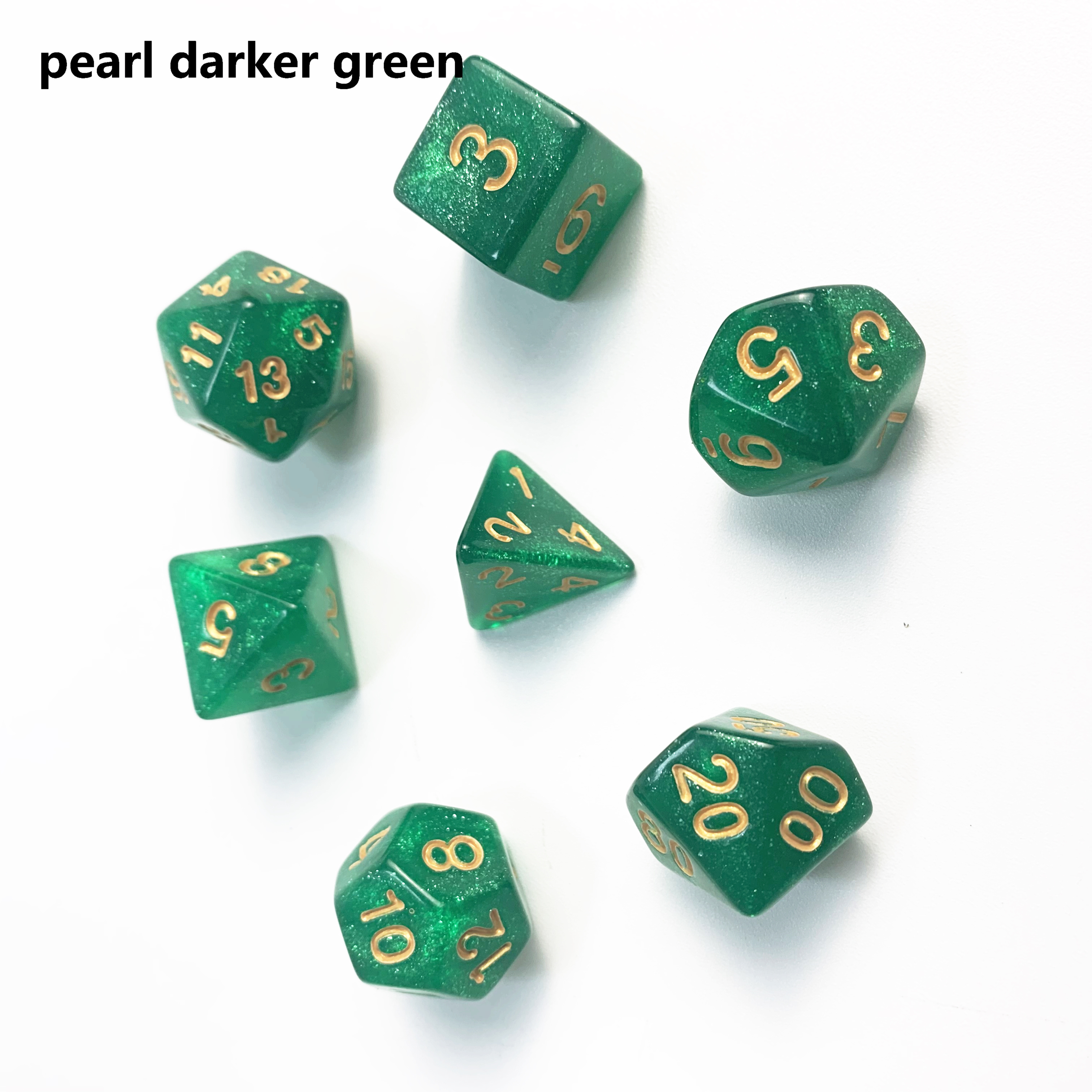 vert plus foncé nacré