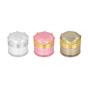 Kavanoz 5g <span class=keywords><strong>10g</strong></span> 15g 20g 30g 50g şişe 15ml 60ml 100ml 120ml gümüş pembe taç şekli kozmetik ambalaj losyon şişe ile pompa