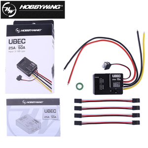 UBEC 25A 3-18S Power Manager ad alta tensione Max 50A regolatore modulo di potenza con commutazione esterna per parti di Drone FPV RC" - Product Image 2