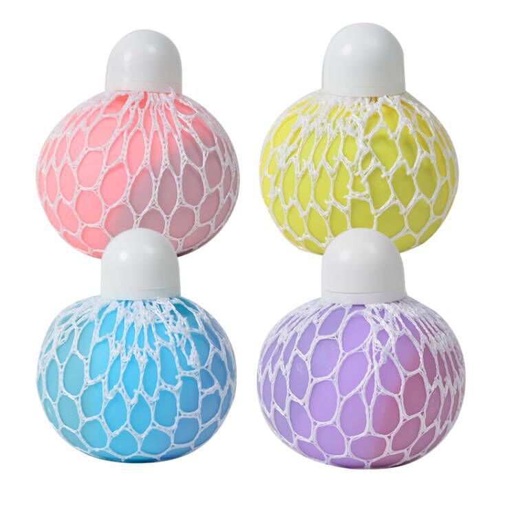 Three-color covered grape balls