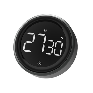 Магнитный кухонный таймер HAPTIME, цифровой большой светодиодный таймер обратного отсчета с круглой ручкой - Product Image 4