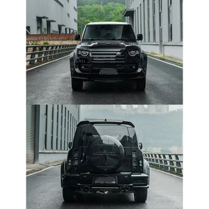 Yükseltme LM tarzı Defender vücut kiti araba dönüşüm Facelift Bodykit geniş vücut kiti için Land Rover Defender 110 2020 - Product Image 5