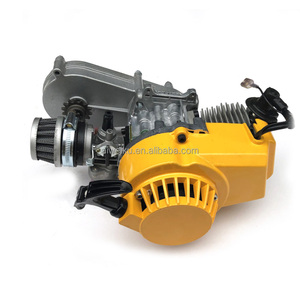 49CC 2 Stroke <strong>Engine</strong> Starting Motor Complete Mini <strong>Engine</strong> with Gearbox for Mini Pocket Bike ATV ATV Motocross Bike - Product Image 4