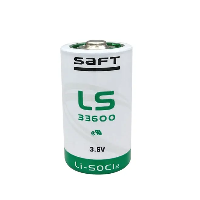 SAFT LS33600 3,6 В размер D литиевая батарея Сделано во Франции