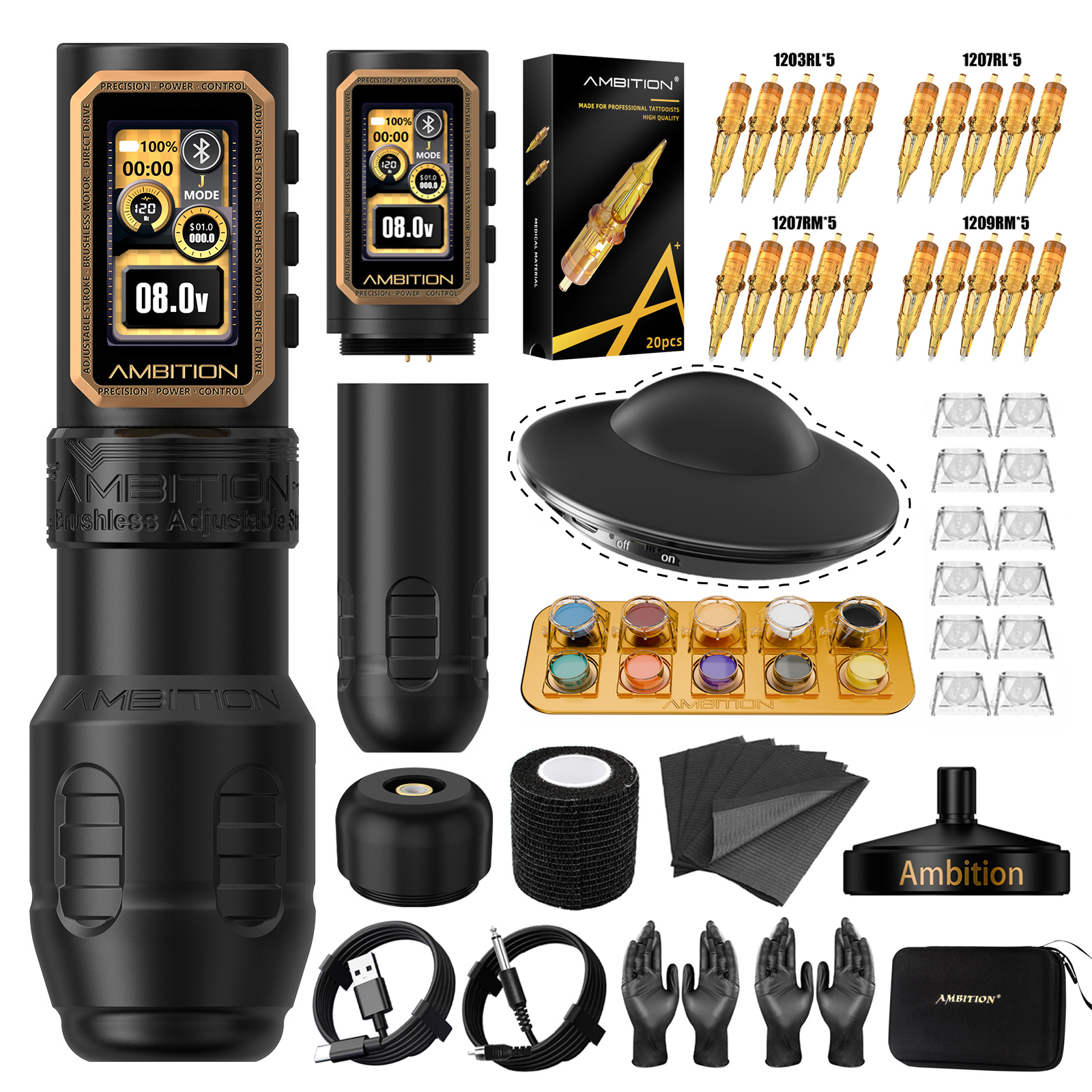 Kit double batterie Switch noir