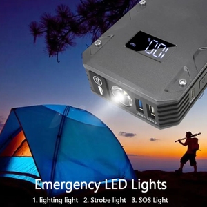 High Quality Power Bank Jump Starter All in One for <strong>Car</strong> 12V 12000mAh Battery with USB LED Light Emergency - Product Image 5